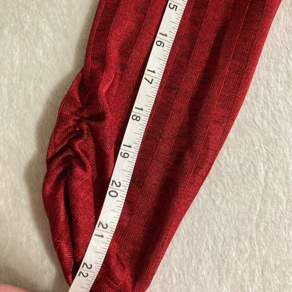 Apt. 9 red long sleeved women’s tunic blouse size medium - Picture 9 of 9